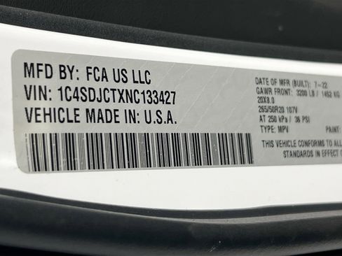 Used 2022 Dodge Durango R/T image 33