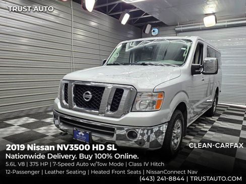 Used 2019 Nissan NV 3500 SL RWD image 1