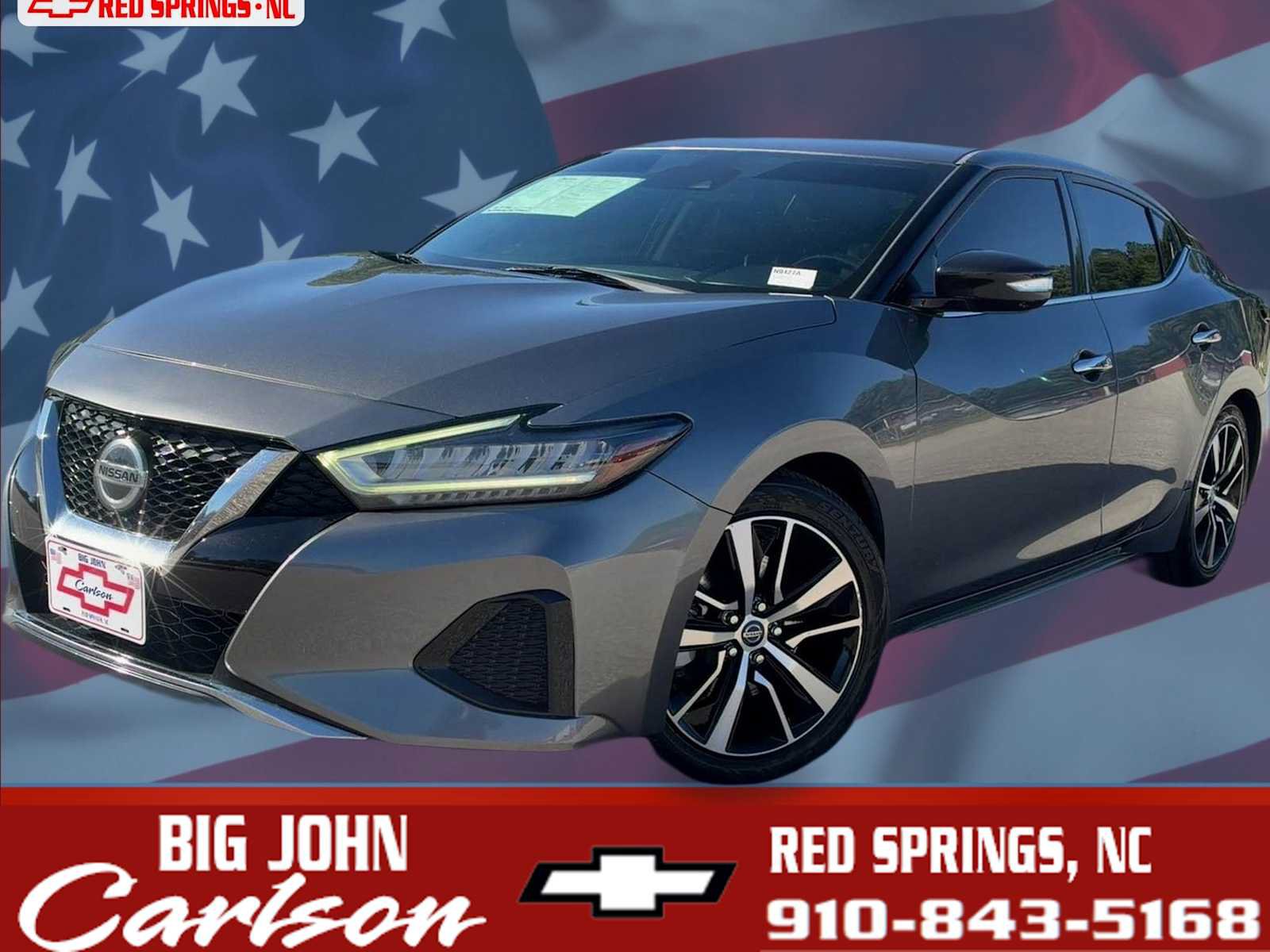 Used 2021 Nissan Maxima 3.5 SV w/ Floor Mat Group FWD image 1