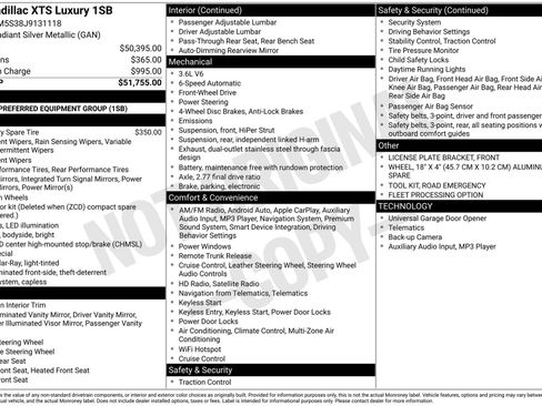 Used 2018 Cadillac XTS Luxury image 23