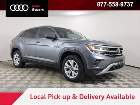 Used 2021 Volkswagen Atlas Cross Sport S w/ Luggage Net & Mats Package FWD image 1