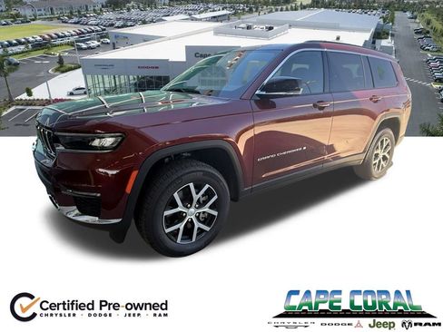 Certified 2025 Jeep Grand Cherokee L Limited w/ Luxury Tech Group II image 1