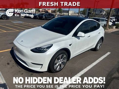 Used 2020 Tesla Model Y Long Range AWD/4WD image 1