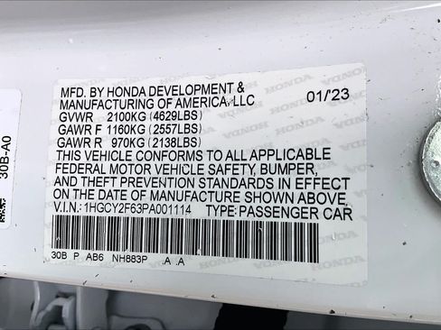 Used 2023 Honda Accord EX-L image 35