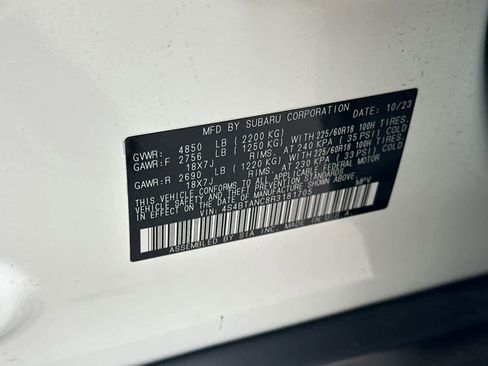 Used 2024 Subaru Outback Limited image 29