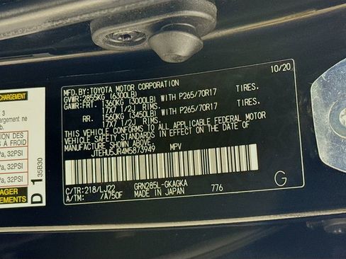 Certified 2021 Toyota 4Runner Venture w/ Moonroof Package AWD/4WD image 36