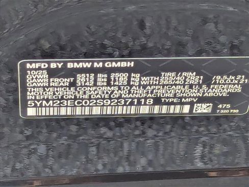 Used 2025 BMW X4 M w/ Competition Package image 26