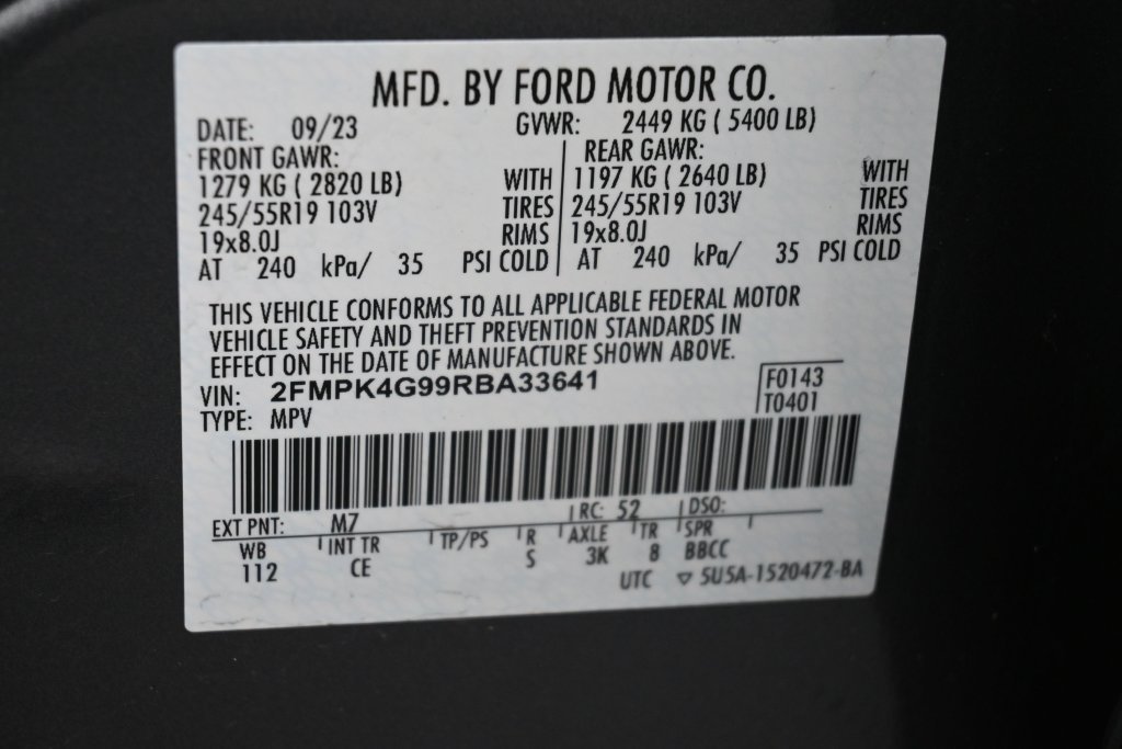 Used 2024 Ford Edge SE w/ Black Appearance Package AWD/4WD image 16