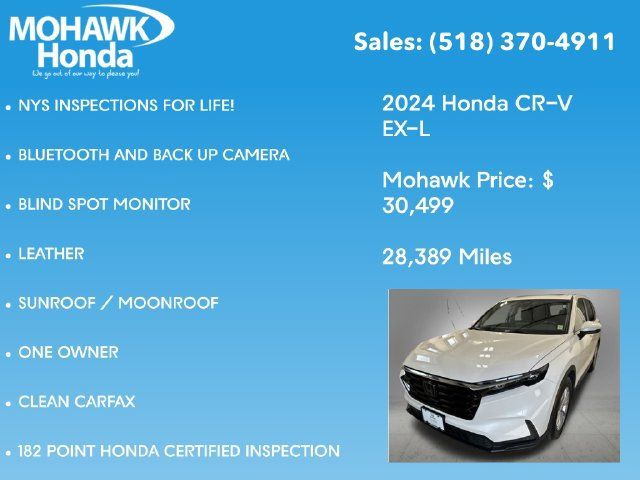 Certified 2024 Honda CR-V EX-L image 8