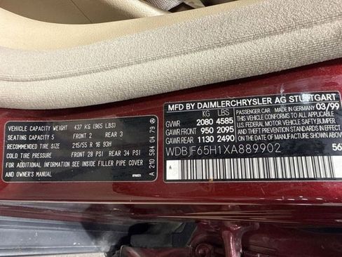 Used 1999 Mercedes-Benz E 320 Sedan image 88