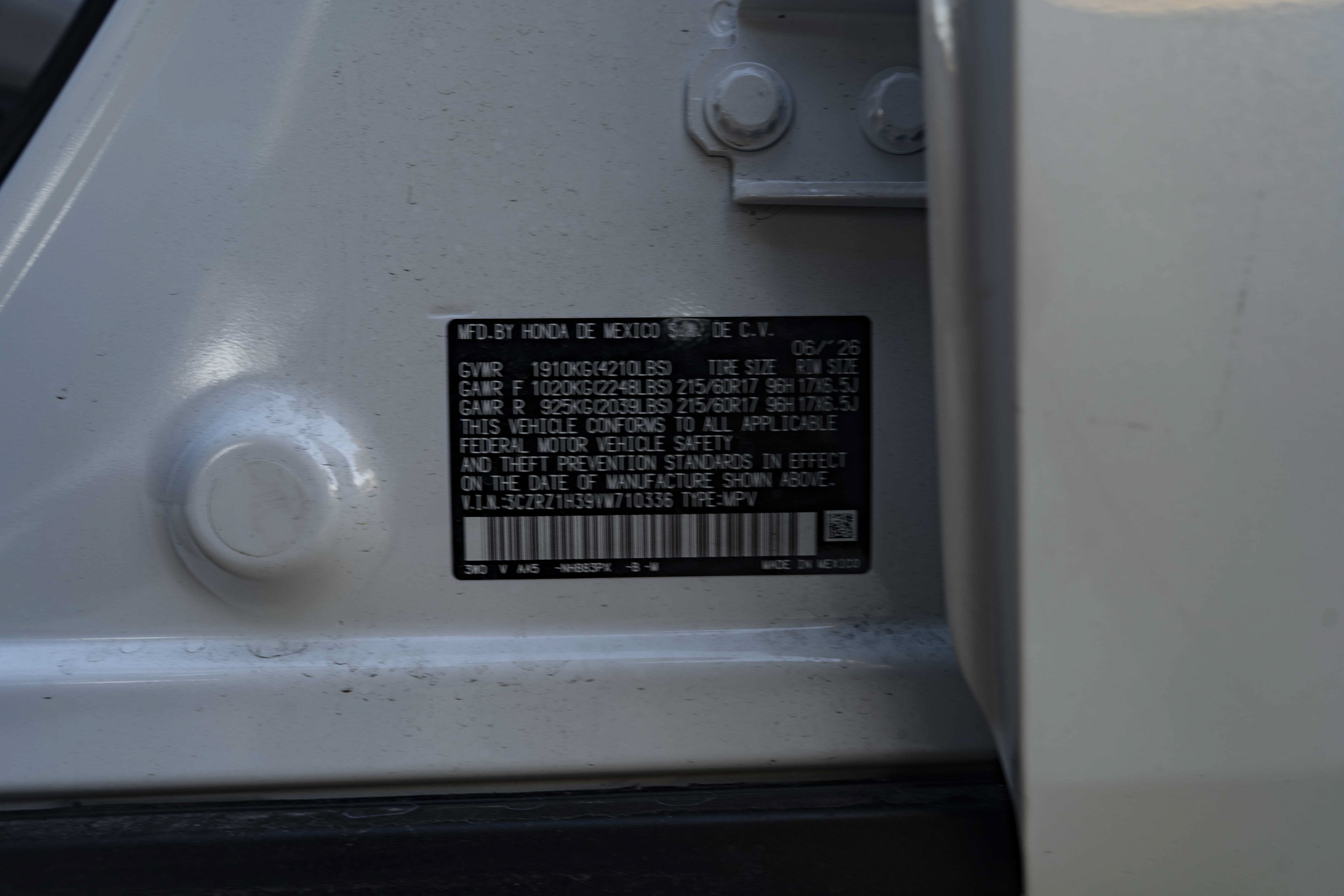 Used 2027 Honda HR-V LX image 45