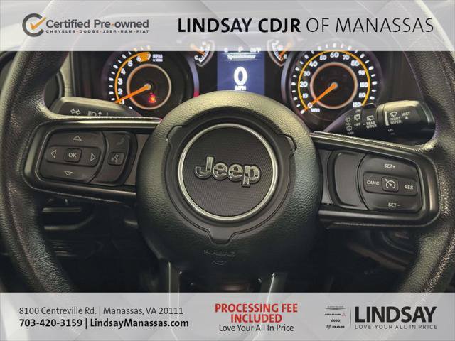 Certified 2024 Jeep Wrangler Unlimited Sport AWD/4WD image 23