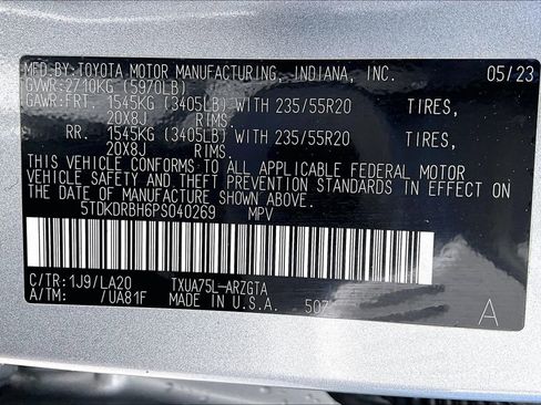 Used 2023 Toyota Highlander Platinum AWD/4WD image 30