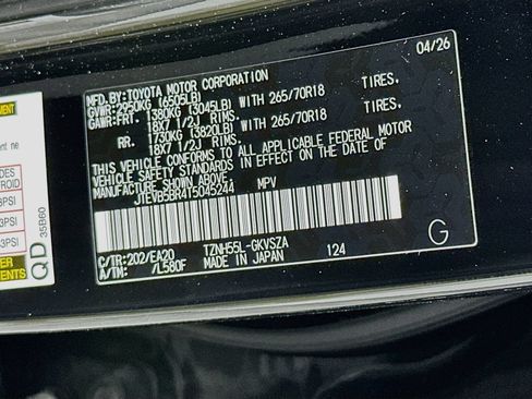 New 2026 Toyota 4Runner TRD Off-Road Premium AWD/4WD image 34