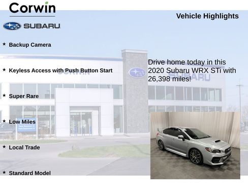 Used 2020 Subaru WRX STI image 6