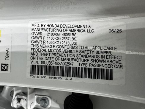 Used 2025 Acura TLX w/ Technology Package FWD image 51