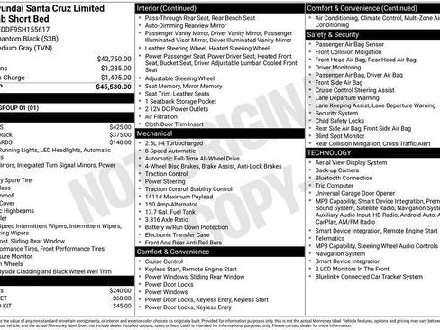 Used 2025 Hyundai Santa Cruz Limited AWD/4WD image 6