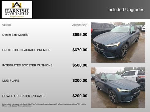 Used 2022 Volvo XC60 B6 R-Design w/ Advanced Package image 8