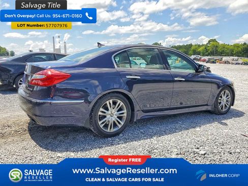 Used 2012 Hyundai Genesis 3.8 w/ Premium Pkg RWD image 4
