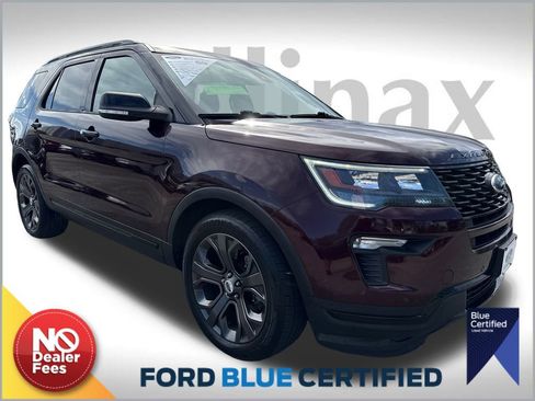 Certified 2018 Ford Explorer Sport w/ Equipment Group 401A image 1