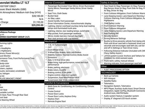 Used 2025 Chevrolet Malibu LT FWD image 17