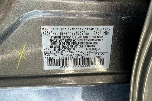 Used 2026 Nissan Sentra SV w/ SV Convenience Package FWD image 18