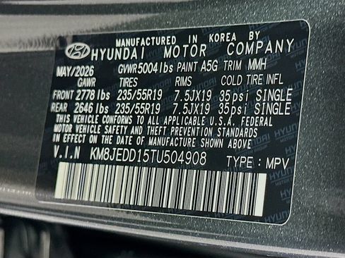 New 2026 Hyundai Tucson Limited AWD/4WD image 24