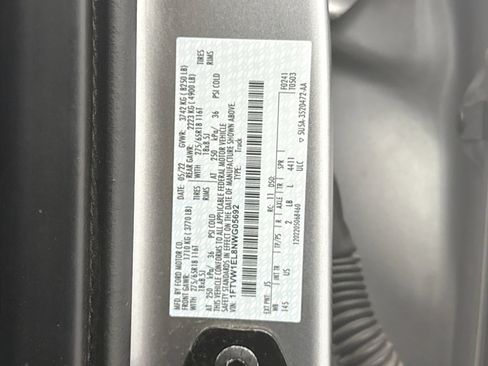Used 2022 Ford F150 Lightning XLT w/ Tow Technology Package AWD/4WD image 21