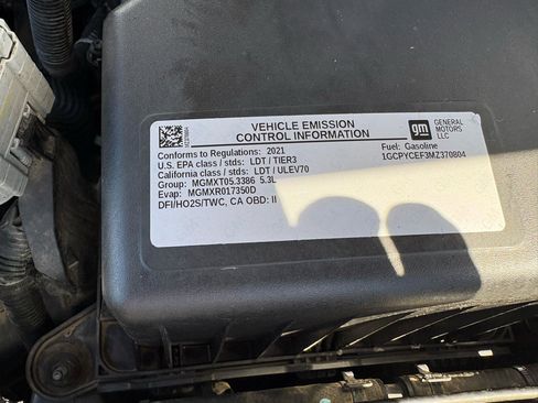 Used 2021 Chevrolet Silverado 1500 Custom Trail Boss w/ LPO, Dark Essentials Package image 64