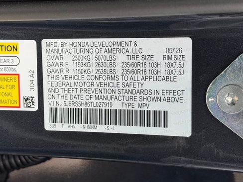 New 2026 Honda CR-V Sport-L image 21