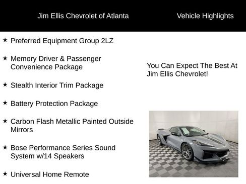 Used 2024 Chevrolet Corvette Z06 w/ Stealth Interior Trim Package image 5