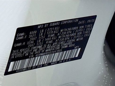 New 2025 Subaru Ascent Bronze Edition image 35