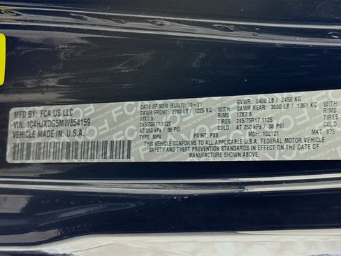 Used 2021 Jeep Wrangler Unlimited Sport image 39