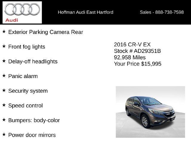 Used 2016 Honda CR-V EX image 27