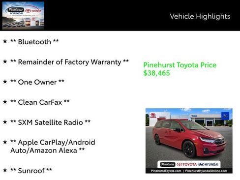 Used 2025 Honda Odyssey Sport-L image 7