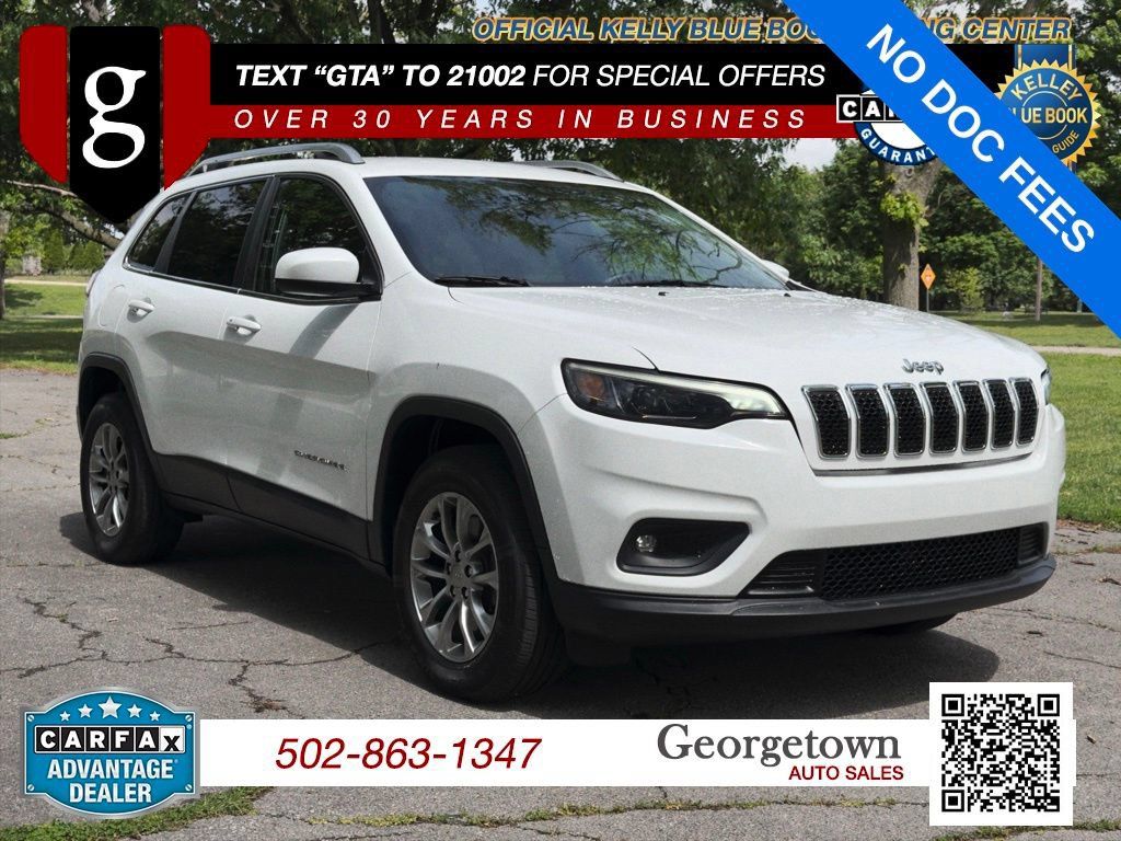 Used 2019 Jeep Cherokee Latitude Plus w/ Cold Weather Group AWD/4WD image 1