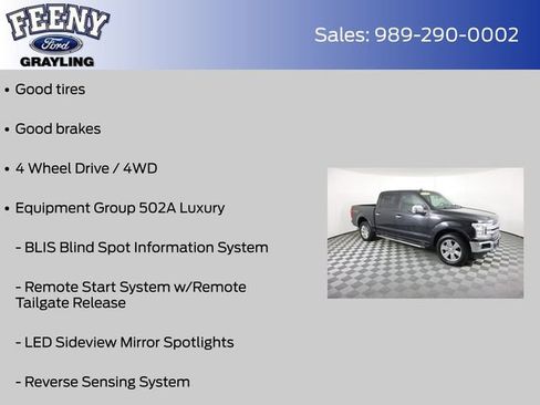 Used 2019 Ford F150 Lariat w/ Equipment Group 502A Luxury image 4