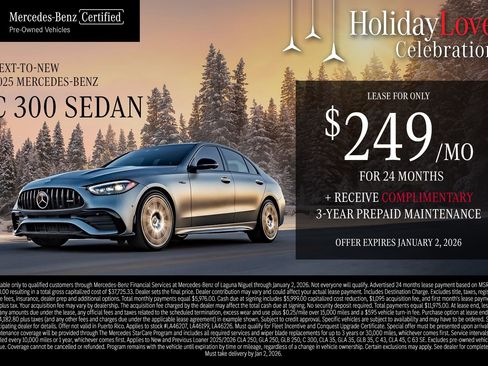 Certified 2024 Mercedes-Benz C 300 Sedan image 4