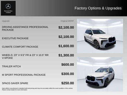 Used 2024 BMW X7 M60i w/ Executive Package AWD/4WD image 5