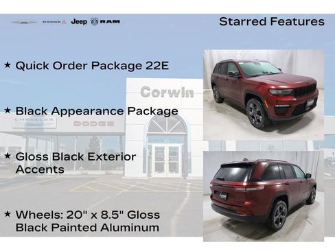 New 2025 Jeep Grand Cherokee Limited w/ Black Appearance Package image 10