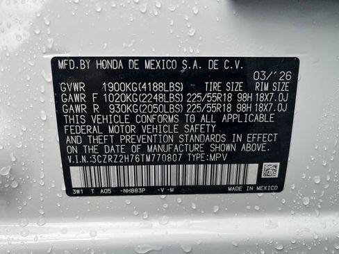 New 2026 Honda HR-V EX-L image 19