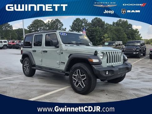 Used 2023 Jeep Wrangler Unlimited Sport AWD/4WD image 1