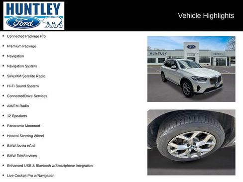 Used 2023 BMW X3 xDrive30i AWD/4WD image 2