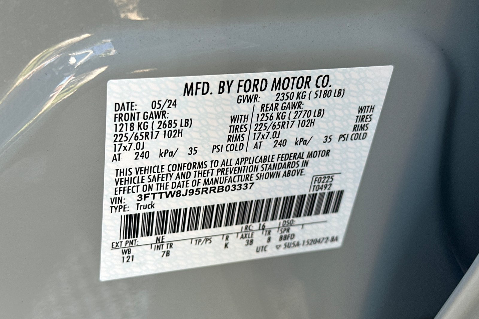 Used 2024 Ford Maverick XLT w/ Equipment Group 300A Standard AWD/4WD image 25
