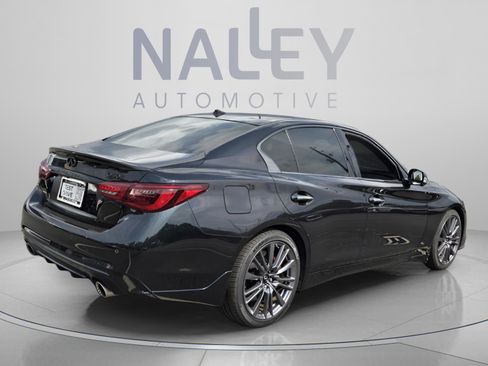 Used 2023 INFINITI Q50 Red Sport 400 w/ Black Opal Edition RWD image 5