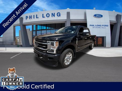 Used 2021 Ford F250 Platinum w/ FX4 Off-Road Package AWD/4WD image 1