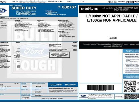 Used 2023 Ford F550 4x4 Regular Cab Super Duty image 2