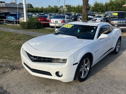Used 2011 Chevrolet Camaro LT w/ Black Stripe Package RWD image 2