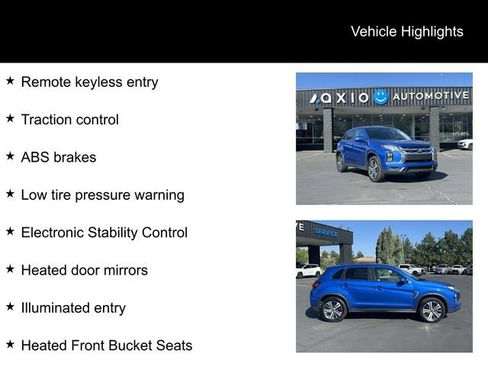 Used 2024 Mitsubishi Outlander Sport SE image 8