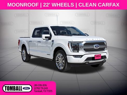 Used 2021 Ford F150 Limited AWD/4WD image 1